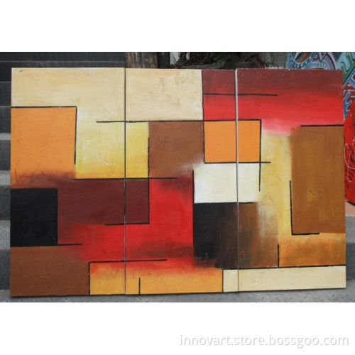 hand painted abstract oil painting